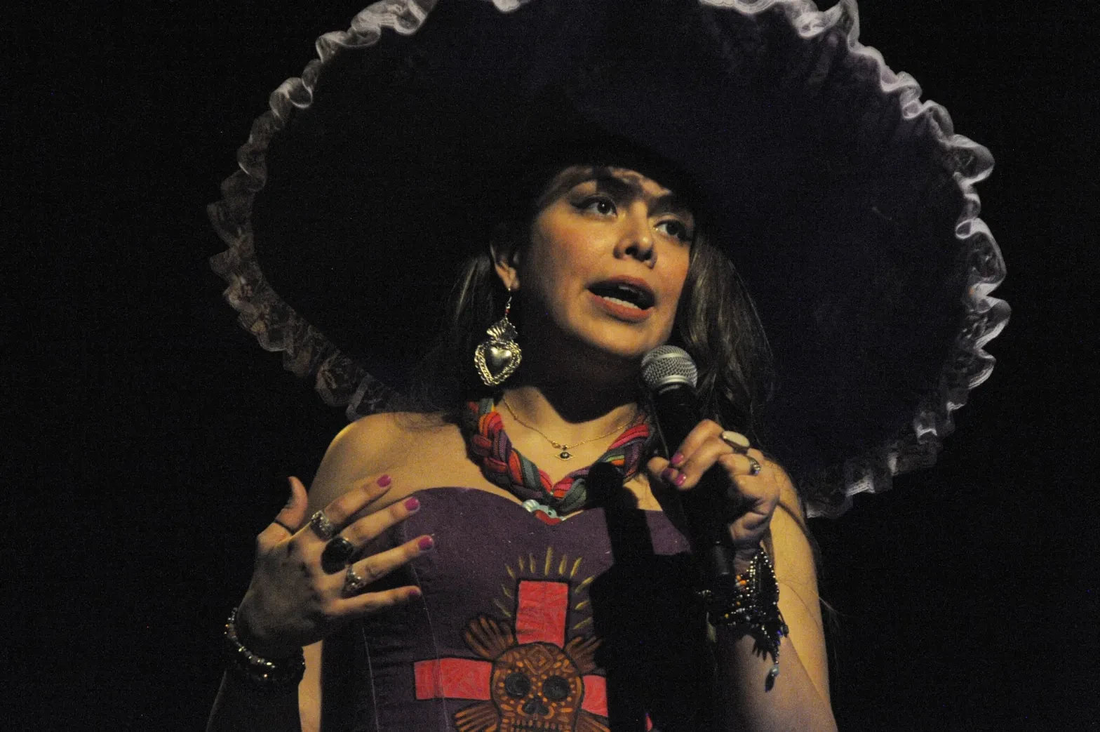 Jessica Rodríguez of The Braided Janes at Sor Juana Festival 2025